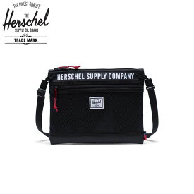 [正規品 無料ギフトラッピング可] Herschel Supply ハーシェルサプライ / サコッシュ ポ－チ ショルダーバッグ / ALDER - BLACK / 10729-03102 / サコッシュバッグ ポシェット ブラック 黒 メンズ レディース ユニセックス アウトドア 鞄 無地 シンプル 人気 かわいい【t79】