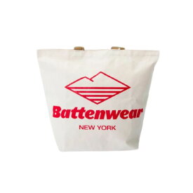 BATTENWEAR(バテンウエア) / トートバッグ エコバッグ / CANVAS LOGO TOTE - NATURAL / FW20611A / メンズ 【t96】