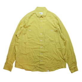 WAX(ワックス) / THE HARD MAN(ザハードマン) / 長袖シャツ / DESIGN LS SHIRTS - MUSTARD / WX-0143 / メンズ THM 【t79】