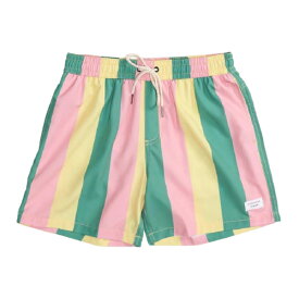 DUVIN(ドゥービン) / 水陸両用 街履きボードショーツ 短パン / PASTEL STRIPE SWIM SHORT - PINK / メンズ 【t79】