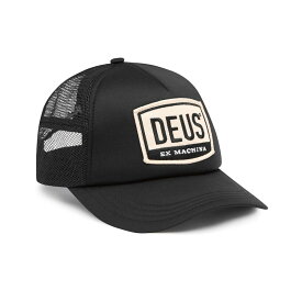 [正規品 無料ラッピング可] DEUS EX MACHINA ( デウスエクスマキナ ) メッシュキャップ 帽子 / MORETOWN TRUCKER - BELUGA / DMP87096 メンズ レディース ユニセックス ブラック 黒 BLACK