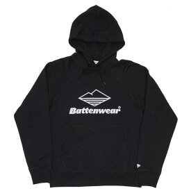 BATTENWEAR(バテンウエア) / スウェット プルオーバーパーカー / TEAM REACH UP HOODY - BLACK / FW21505A / メンズ ブラック 黒 MADE IN USA サーフブランド NY NEW YORK ニューヨーク 米国製 アメリカ製 バッテンウェア