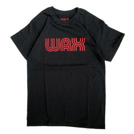 WAX(ワックス) / THE HARD MAN(ザハードマン) /半袖Tシャツ / WAX SHORT TEE - BLACK / WX-0226 / メンズ