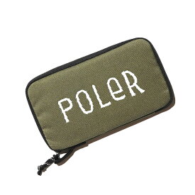 POLeR OUTDOOR STUFF(ポーラーアウトドアスタッフ) / トラベルウォレット パスポートケース / TRAVEL WALET - OLIVE / 財布 長財布 オリーブグリーン カーキ 旅行財布