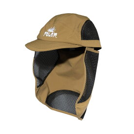 POLeR OUTDOOR STUFF(ポーラーアウトドアスタッフ) / 日除け付き メッシュキャップ / MESH SUNGARD CAP - COYOTE / 22SS