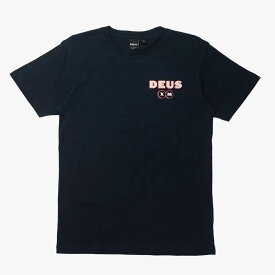 [正規品 無料ラッピング可] DEUS EX MACHINA ( デウスエクスマキナ ) / 半袖 Tシャツ / THINKER TEE - NAVY / DMS2011411B / メンズ ネイビー サーフブランド 黒 紺