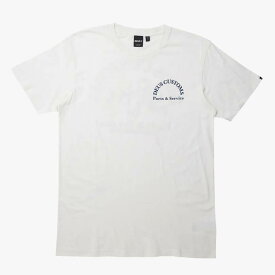 [正規品 無料ラッピング可]DEUS EX MACHINA ( デウスエクスマキナ ) / 半袖 Tシャツ / TREASURY TEE - VINTAGE WHITE / DMS2011411C / メンズ ホワイト 白 サーフブランド