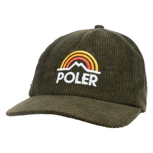 [���K�i �������b�s���O��]POLeR OUTDOOR STUFF(�|�[���[�A�E�g�h�A�X�^�b�t) / �X�i�b�v�o�b�N�L���b�v / MTN RAINBOW HAT - OLIVE / �J�[�L�I���[�u CAMP VIBES