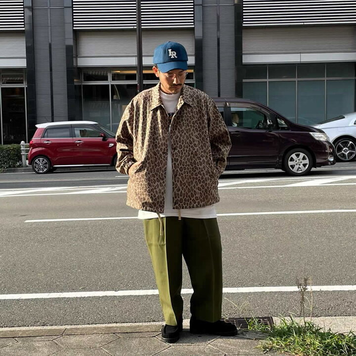 楽天市場】WAX(ワックス) / コーチジャケット ヒョウ柄 / BALLOON  