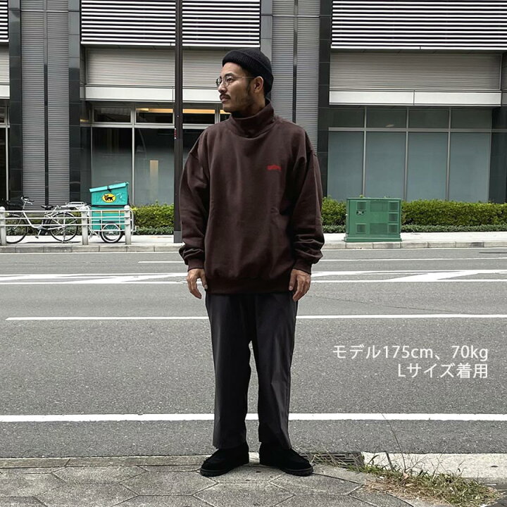 楽天市場】WAX(ワックス) / 裏起毛スウェット タートルネック 