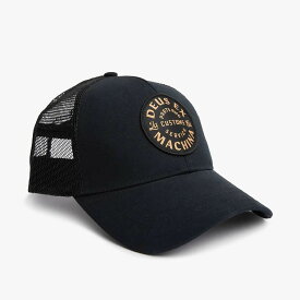 [正規品 無料ラッピング可] DEUS EX MACHINA ( デウスエクスマキナ ) / メッシュキャップ 帽子 / ECLIPSE TRUCKER - BLACK/ DMW227184 / メンズ レディース ユニセックス ブラウン