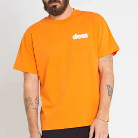 [正規品 無料ラッピング可] DEUS EX MACHINA ( デウスエクスマキナ ) / 半袖 速乾Tシャツ / BASE TEE - ORANGE OCHRE / DMS221656B / メンズ / メンズ サーフブランド サックスブルー