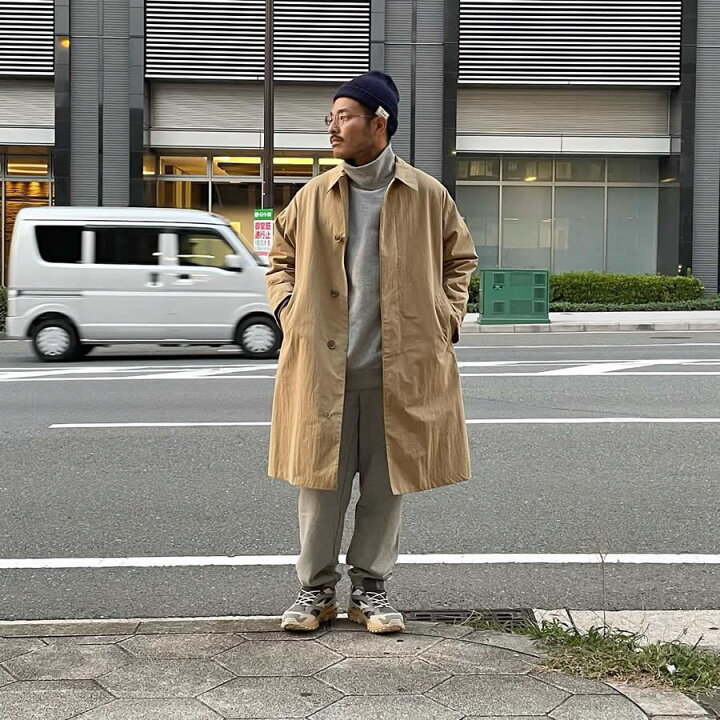 楽天市場】WAX(ワックス) / ステンカラーコート / BALMACAAN COAT 