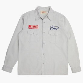DEUS EX MACHINA (デウスエクスマキナ) / ワークシャツジャケット / TRUE GRIT SHIRT - DIRTY WHITE / DMP235709