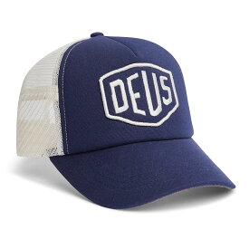 DEUS EX MACHINA ( デウスエクスマキナ ) / メッシュキャップ 帽子 / THINKER TRUCKER - BLUE / DMW237773 / メンズ