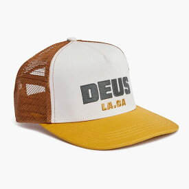 DEUS EX MACHINA ( デウスエクスマキナ ) / メッシュキャップ 帽子 / AKIN TRUCKER - MUSTARD / DMW237775 / メンズ