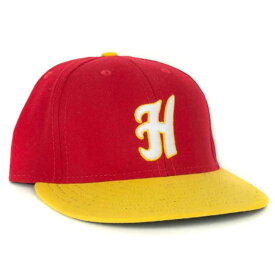 EBBETS FIELD FLANNELS(エベッツ) / 帽子 ベースボールキャップ ウール USA製 / HAWAII ISLANDERS 1986 VINTAGE BALLCAP / RED / メンズ