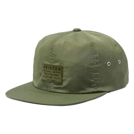 [正規取扱店] BRIXTON ブリクストン / ストラップベルトキャップ フリーサイズ 帽子 / VINTAGE NYLON MP CAP - OLIVE SURPLUS / 11336 - OLVSP / メンズ レディース フリーサイズ 23SS