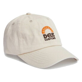 DEUS EX MACHINA ( デウスエクスマキナ ) / ベースボールキャップ 帽子 / SUNRISE DAD CAP - DIRTY WHITE / DMW237787 / メンズ ダーティホワイト