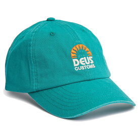 DEUS EX MACHINA ( デウスエクスマキナ ) / ベースボールキャップ 帽子 / SUNRISE DAD CAP - JASPER GREEN / DMW237787 / メンズ グリーン