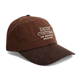 DEUS EX MACHINA ( デウスエクスマキナ ) / ベースボールキャップ 帽子 / PORTAL DAD CAP - BRONW / DMW227664 / メンズ ブラウン
