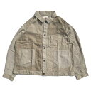 NASNGWAM (ナスングワム) / デッドストック アトリエジャケット / ATELIER JACKET - BEIGE / J0505003 メンズ ナチュラルベージュ 日本製 スプリングジャケット