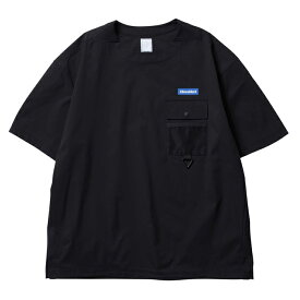 LIBERAIDERS(リベレイダース) / 半袖 撥水 速乾 ストレッチ Tシャツ / 4WAY STRETCH TEE II - BLACK / 766012301 / メンズ ブラック 黒