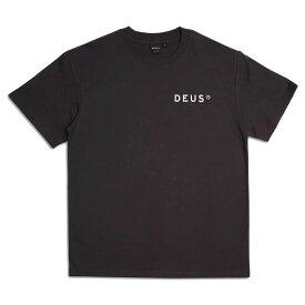 [正規品 無料ラッピング可] DEUS EX MACHINA ( デウスエクスマキナ ) / 半袖 Tシャツ / HAYWOOD TEE - ANTHRACITE / DMP231760B / メンズ サーフブランド ブラック 黒