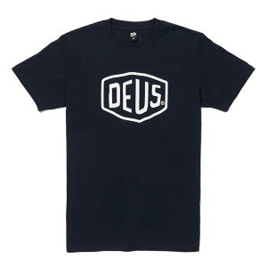 [���K�i �������b�s���O��]DEUS EX MACHINA ( �f�E�X�G�N�X�}�L�i ) / ���� T�V���c / SHIELD TEE - NAVY/ DMW41808E/ �����Y �T�[�t�u�����h �l�C�r�[ ���̓� �����Y �M�t�g