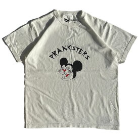 FUNG(ファング)/ 半袖 Tシャツ / PRANKSTERS PIGMENT TEE - NATURAL / メンズ ナチュラルホワイト