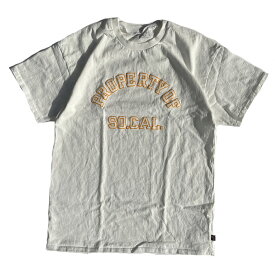 SLOPPY(スラッピー) / 厚手 半袖 Tシャツ / SO.CAL - WHITE / SL23SS-010 / メンズ MADE IN USA ホワイト 白 アメリカ製 カリフォルニア