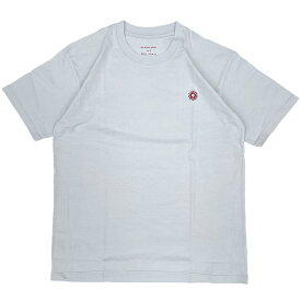WAX(ワックス) / 厚手 半袖Tシャツ / CREW NECK TEE - ICE GRAY / WX-0275 / メンズ THM 日本製 アイスグレー