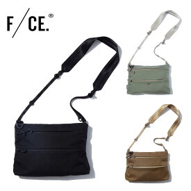 F/CE. (エフシーイー) / 難燃コーデュラ サコッシュバッグ ポーチ / CORDURA FIRE RESISTANT SACOCHE - 3カラー展開 / FFR34233B0002 ブラック コヨーテベージュ オリーブカーキ