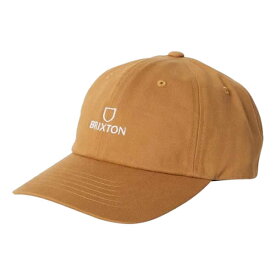 BRIXTON (ブリクストン) / スナップバック キャップ 帽子 / ALPHA LP CAP - GOLDEN BROWN VINTAGE WASH / GDBVW / メンズ 23FW