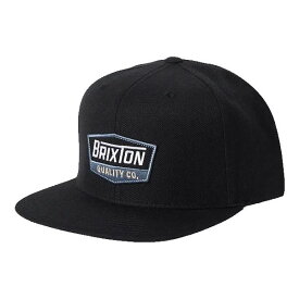 BRIXTON (ブリクストン) / スナップバックキャップ 帽子 / REGAL MP SNPK - BLACK / 11490 - BLACK / メンズ 23FW