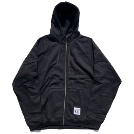 WAX(ワックス) / ジップ フーディー/ HEAVY OZ ZIP HOODIE - BLACK / WX-0311 / メンズ THM