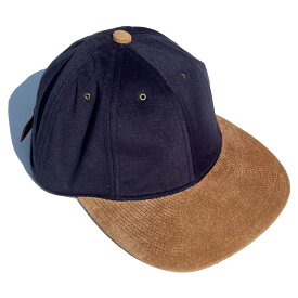 POTEN / 日本製 ベースボールキャップ / PIG SUEDE 2 TONE CAP - NAVY / PTN-2314 / メンズ TAMANIWA