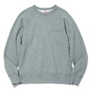 BATTENWEAR(バテンウエア) / スウェット クルーネックトレーナー / REACH UP SWEATSHIRT - HEATHER GREY / SWT-000-23 / メンズ