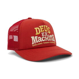 DEUS EX MACHINA ( デウスエクスマキナ ) / キャップ 帽子 / GUESSWORK TRUCKER - RED / DMP247264 / メンズ