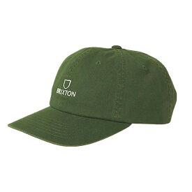 BRIXTON (ブリクストン) / ベースボールキャップ 帽子 / ALPHA LP CAP - TREKKING GREEN VINTAGE WASH / TKGVW