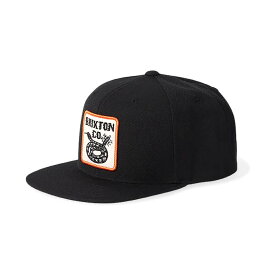 BRIXTON (ブリクストン) / スナップバックキャップ 帽子 / HOMER MP SNPK - BLACK / BLACK / メンズ 24SS