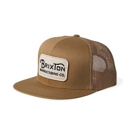 BRIXTON (ブリクストン) / スナップバックキャップ 帽子 / GRADE HP TRUCKER HAT - SAND / SNDSD / メンズ 24SS