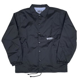 WAX(ワックス) / コーチジャケット / wax coach jacket - Black / WX-0355 / メンズ THM