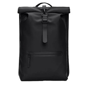 RAINS （レインズ） / バッグ　防水 バックパック リュックサック / ROLLTOP RUCKSACK - BLACK / 904-41-13320 01 黒 ブラック