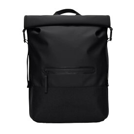 RAINS （レインズ） / バッグ　防水 バックパック リュックサック / TRAIL ROLLTOP BACKPACK - BLACK / 904-41-14320 01 黒