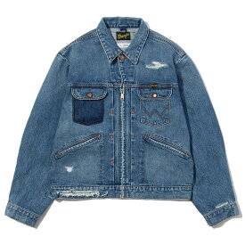 F/CE. x WRANGLER / Gジャン / REBUILDING DENIM JK / FSP08241U0001 / FCE リビルディング デニムジャケット エフシーイー ラングラー コラボレーション