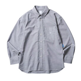 LIBERAIDERS(リベレイダース) / オックスフォードシャツ / COOLMAX OXFORD B.D SHIRT - GRAY / 701022401 / メンズ