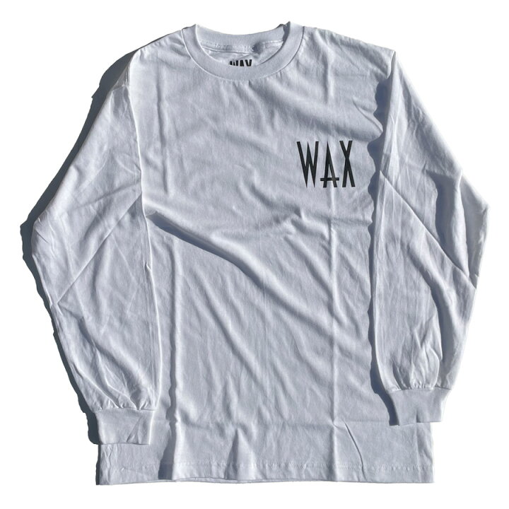 楽天市場】WAX(ワックス) / ロンT 長袖Tシャツ / WAX LONG TEE - WHITE 