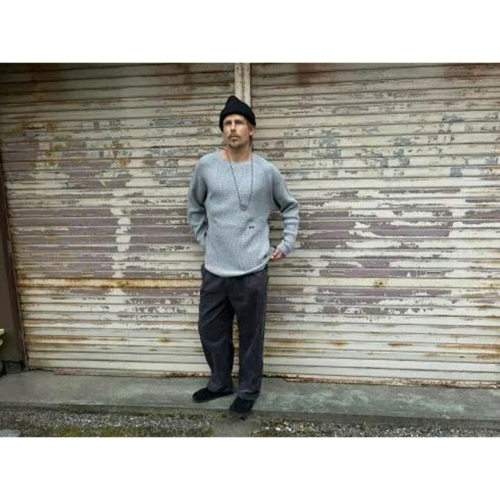 楽天市場】WAX(ワックス) / 厚手サーマル ロンT 長袖Tシャツ / Loose 