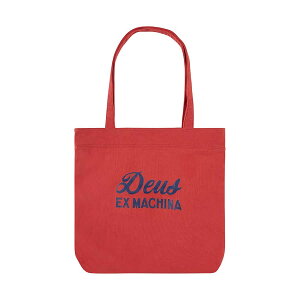 [���K�i �������b�s���O��]DEUS EX MACHINA ( �f�E�X�G�N�X�}�L�i ) / �g�[�g�o�b�O �� / SUNNY TOTE - RED CLAY / DMP87585 / �R�b�g���L�����o�X �ʋ� �ʊw �C ��� �� ���b�h ���S ��� �V���v�� ����